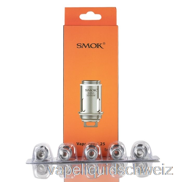 Smok Vape Pen 22 Ersatzspulen 0,25 Ohm Dual Core Vape Ohne Nikotin